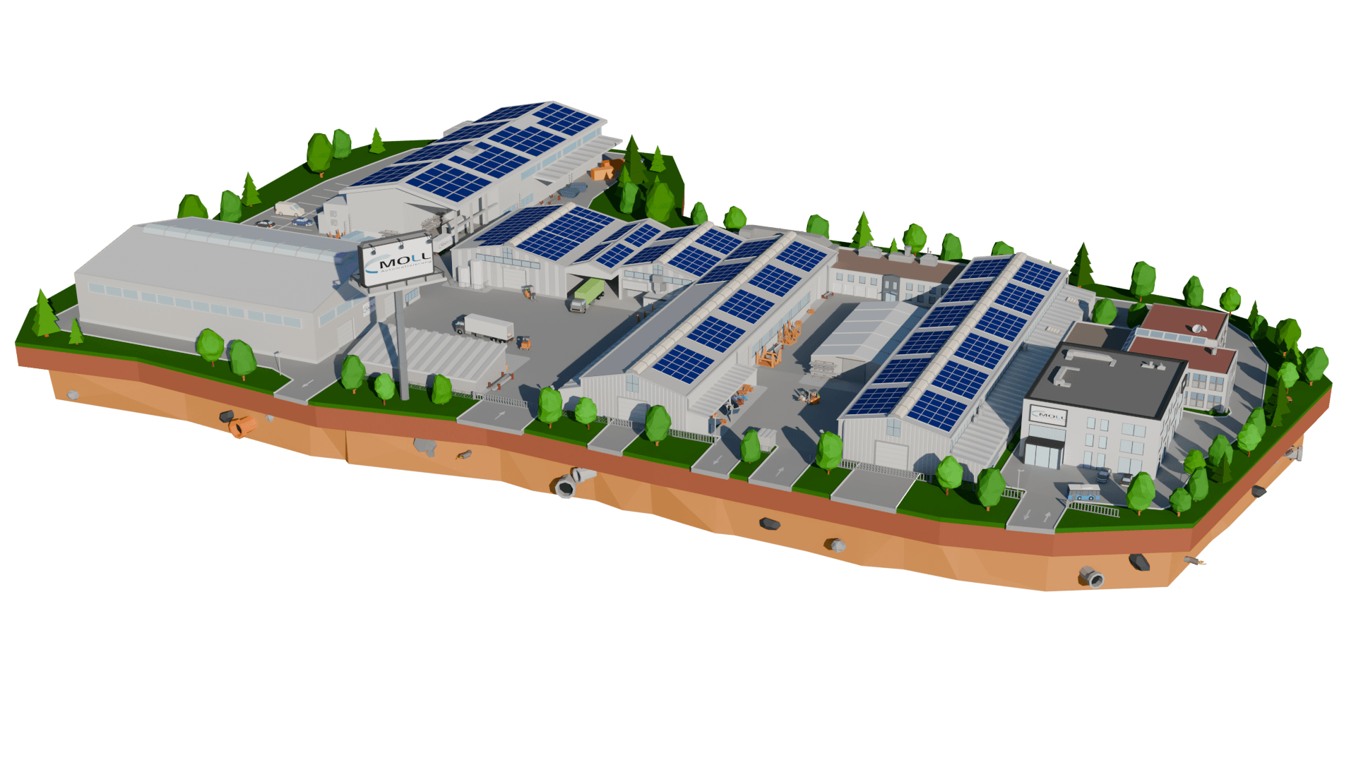 Vorschau der Unternehmensinsel