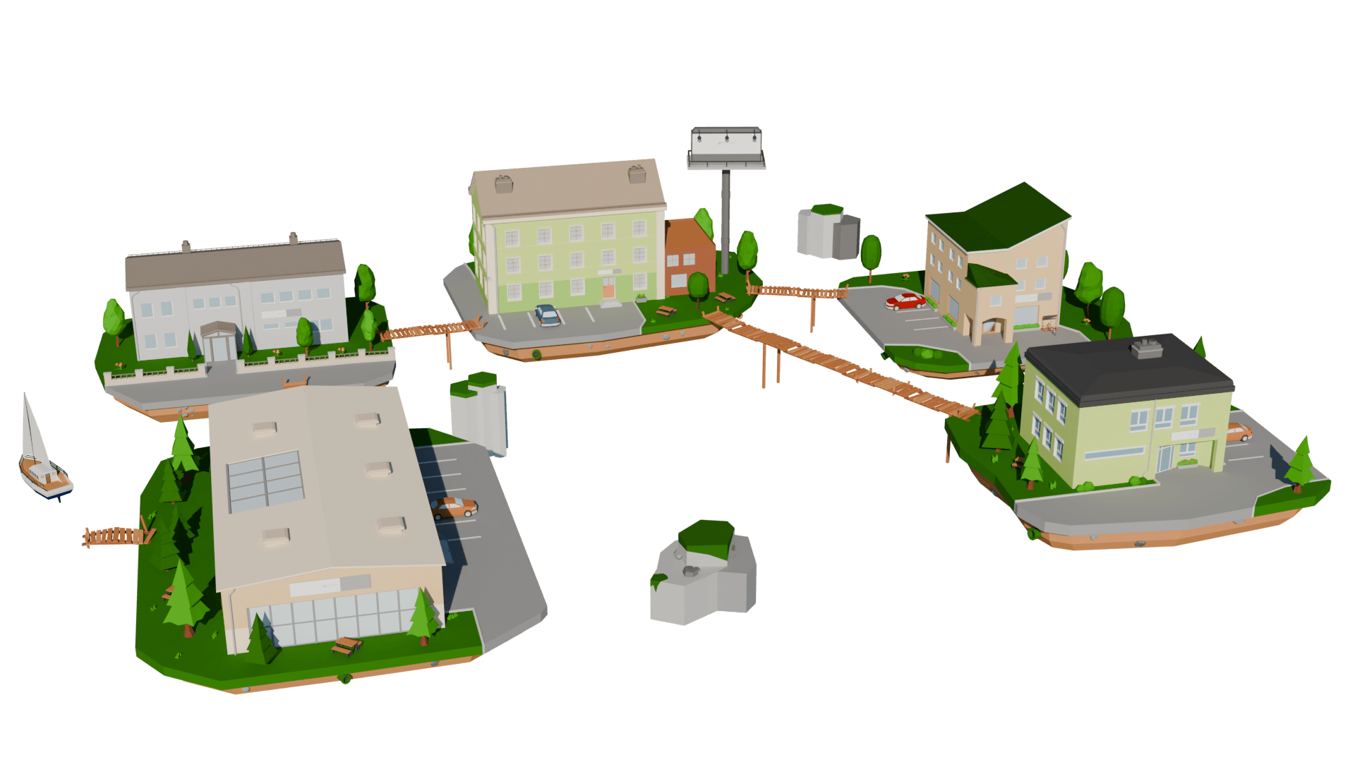 Vorschau der Unternehmensinsel