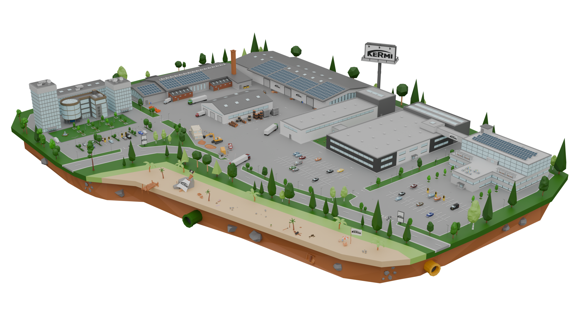 Vorschau der Unternehmensinsel