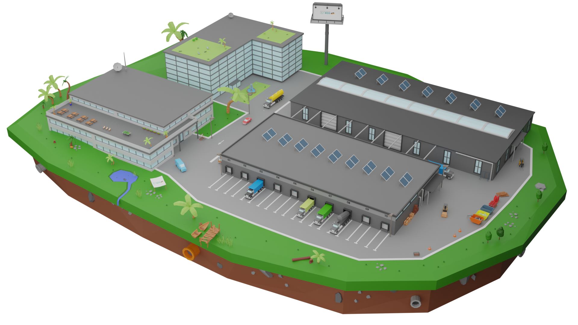 Vorschau der Unternehmensinsel