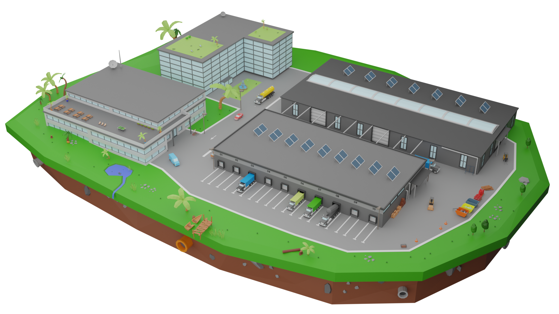 Vorschau der Unternehmensinsel