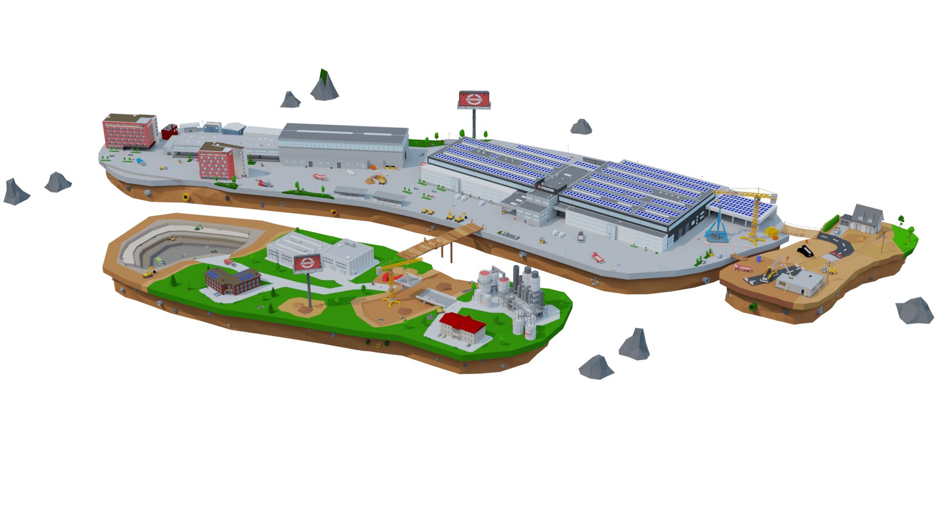 Vorschau der Unternehmensinsel