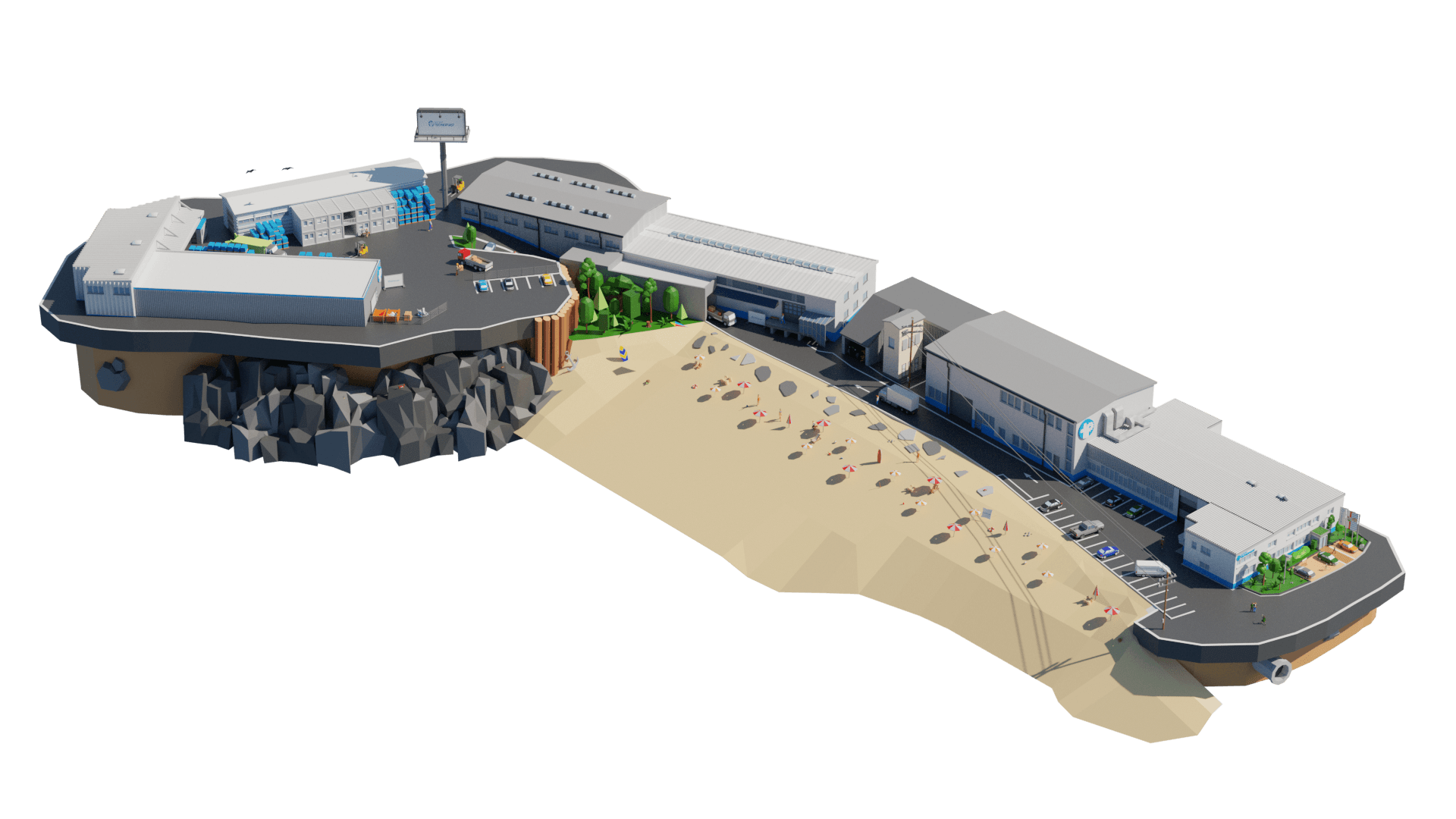 Vorschau der Unternehmensinsel