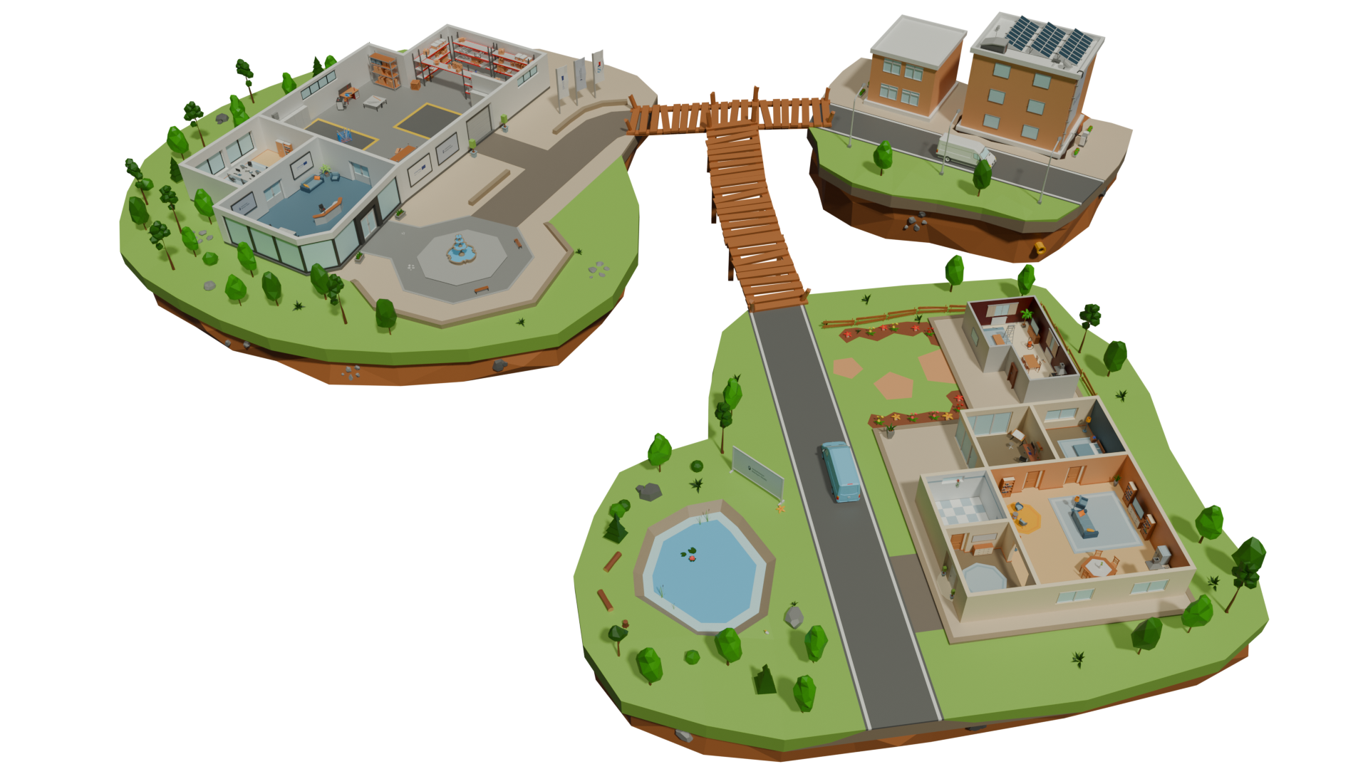 Vorschau der Unternehmensinsel