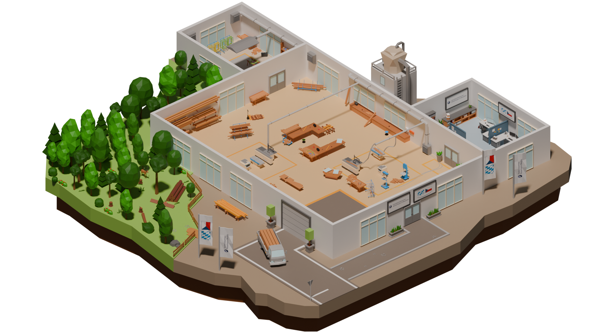 Vorschau der Unternehmensinsel