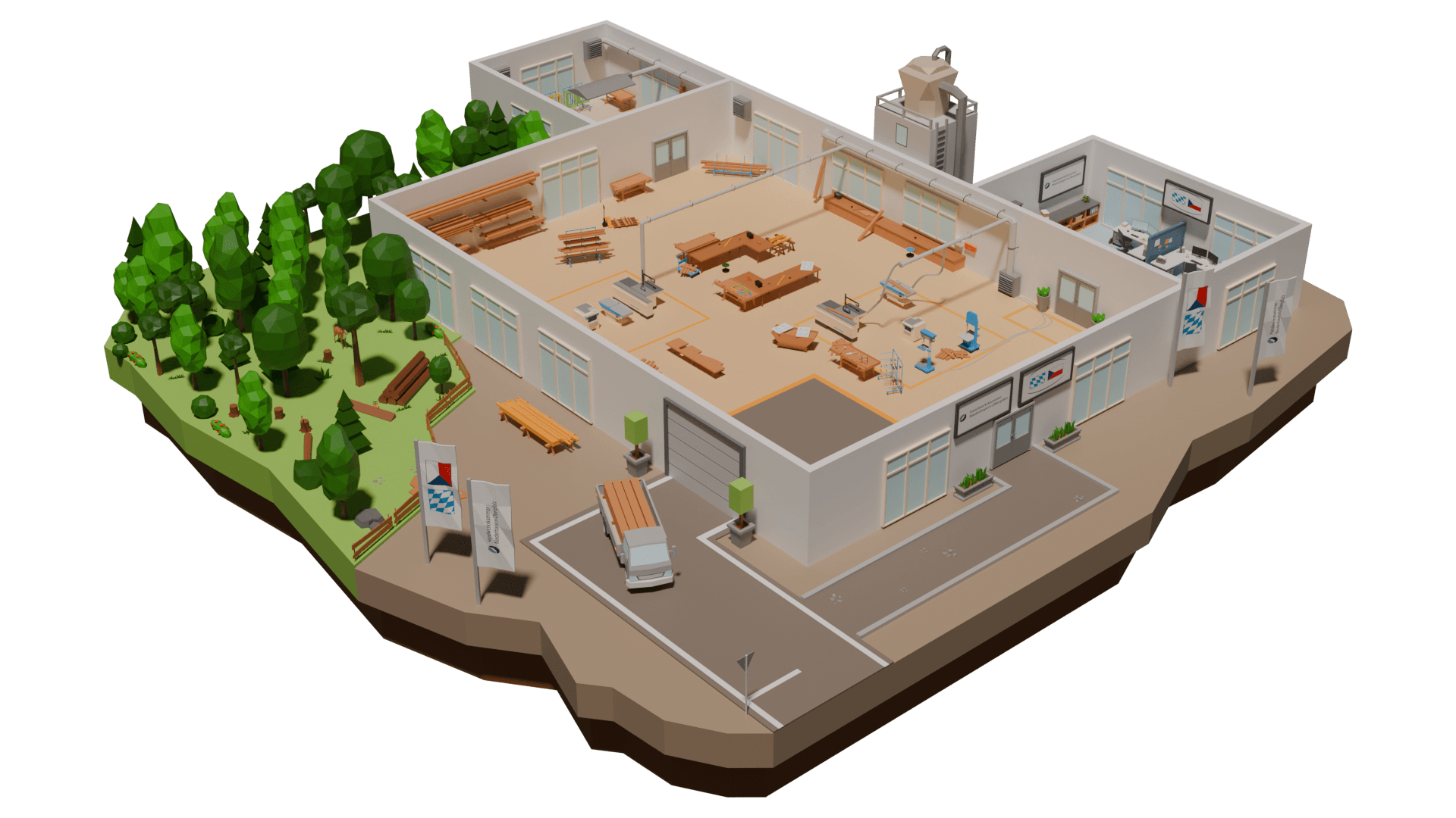 Vorschau der Unternehmensinsel