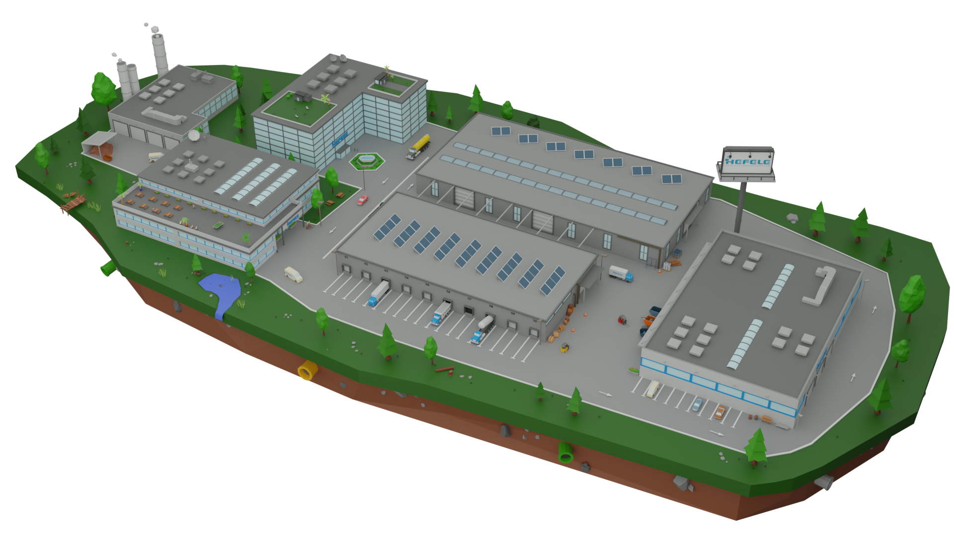 Vorschau der Unternehmensinsel